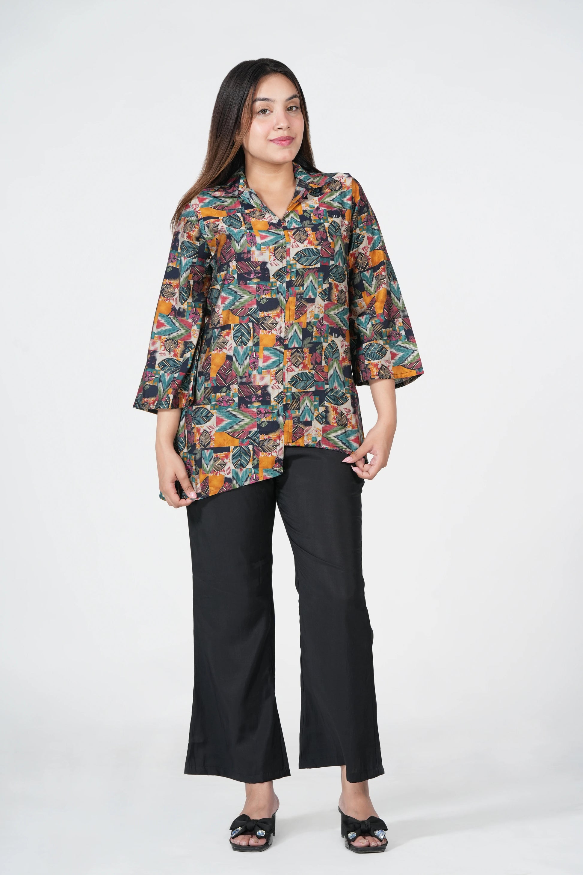 Mood mix – relaxed print co-ord set