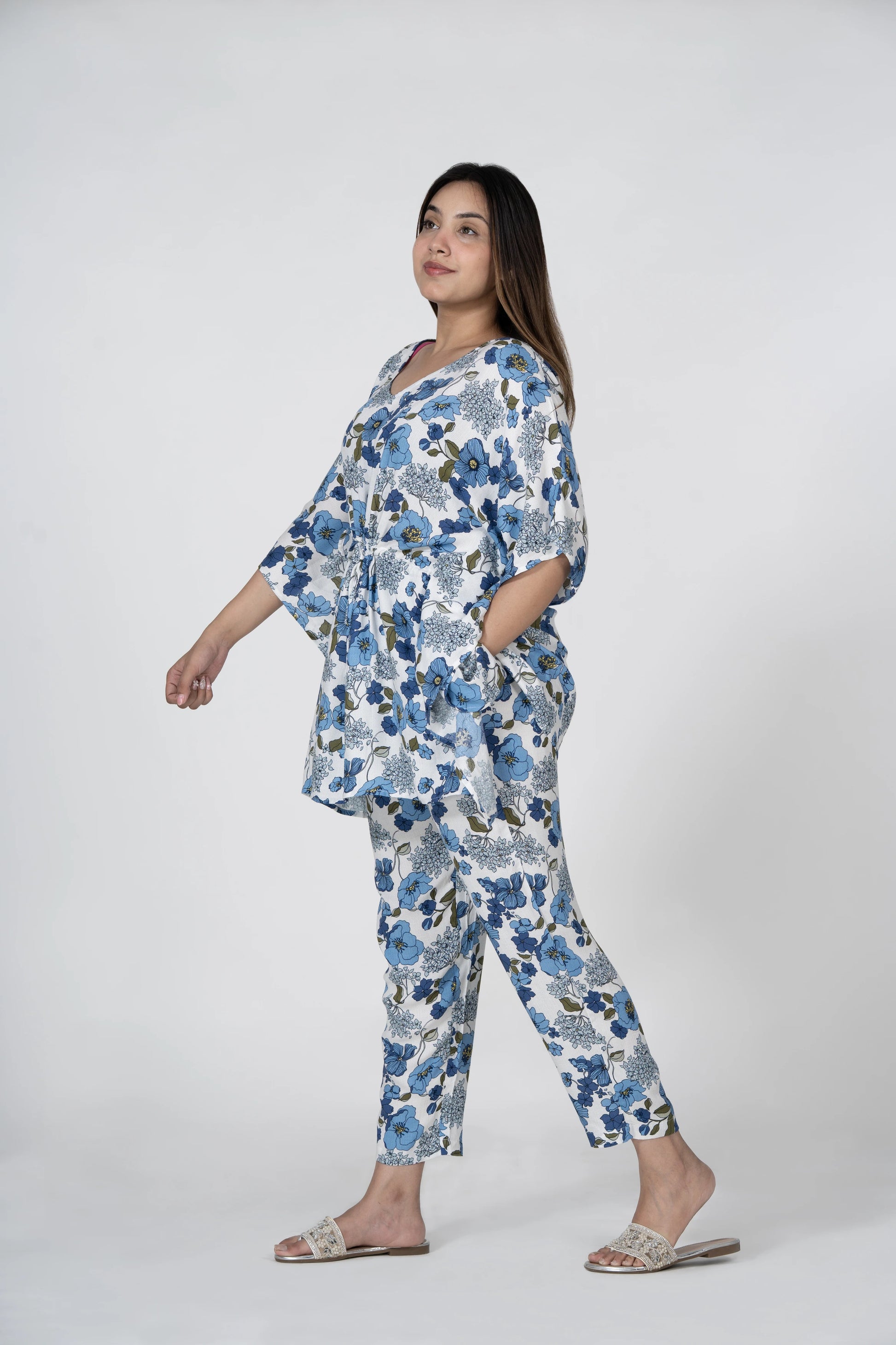Lazy day – Kaftan style lounge co-ord set