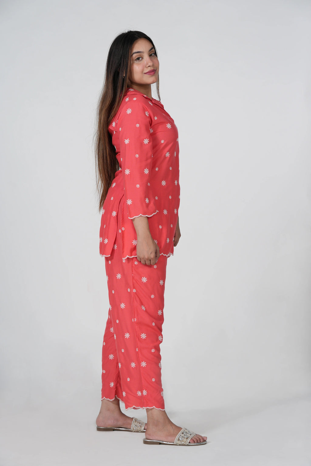 Timeless floral – easy-fit co-ord set
