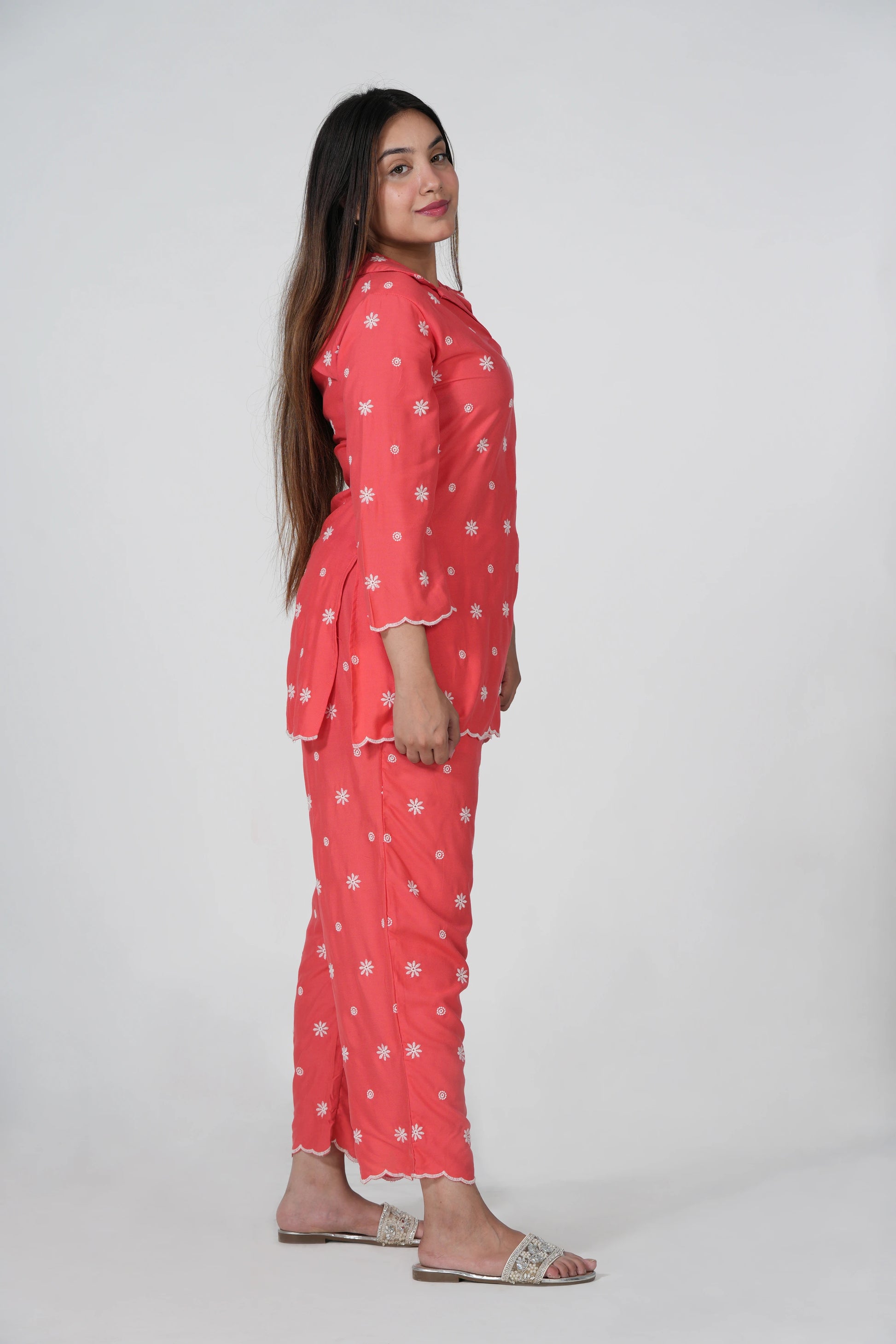 Timeless floral – easy-fit co-ord set