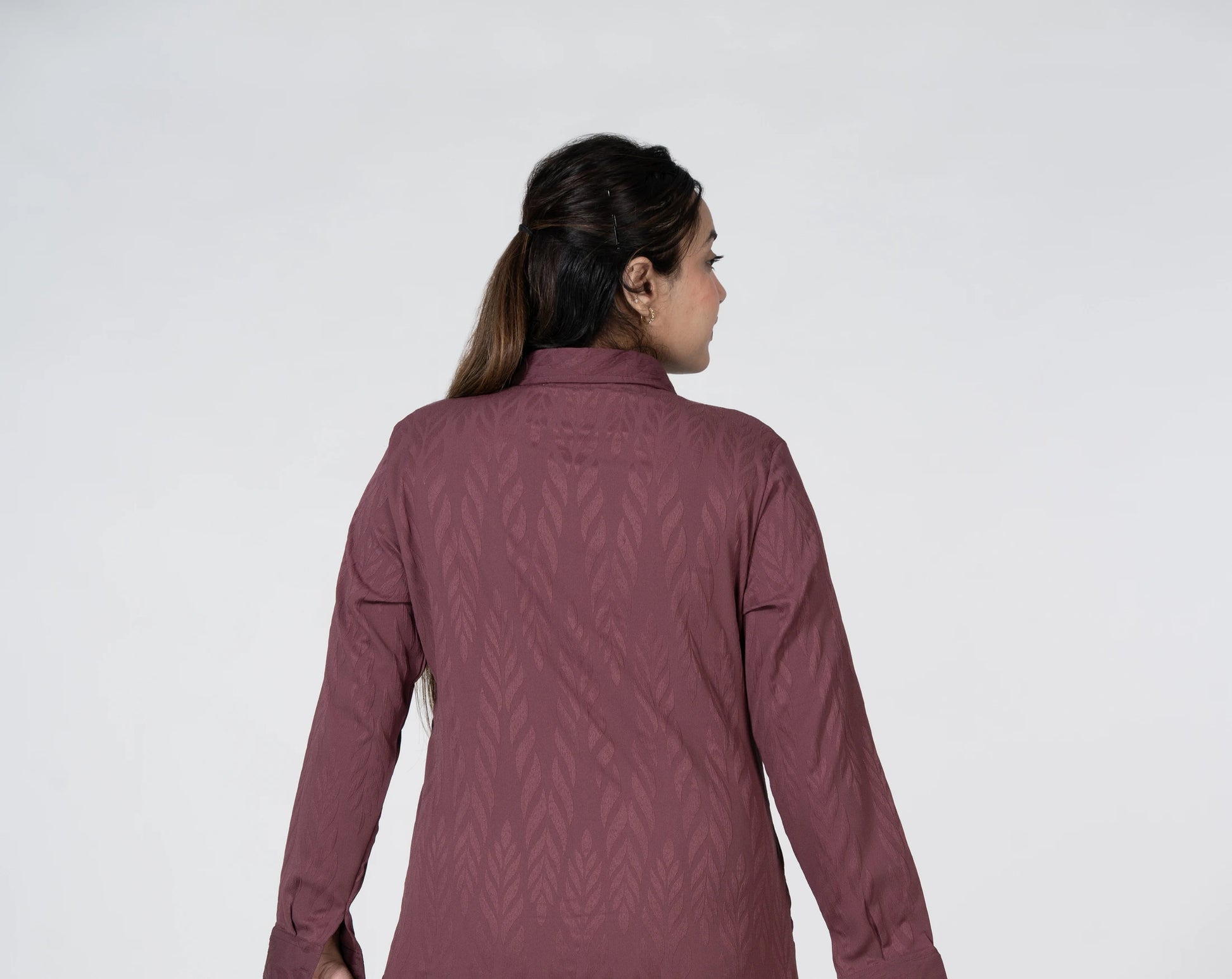 Evening wine – soft-texture co-ord set