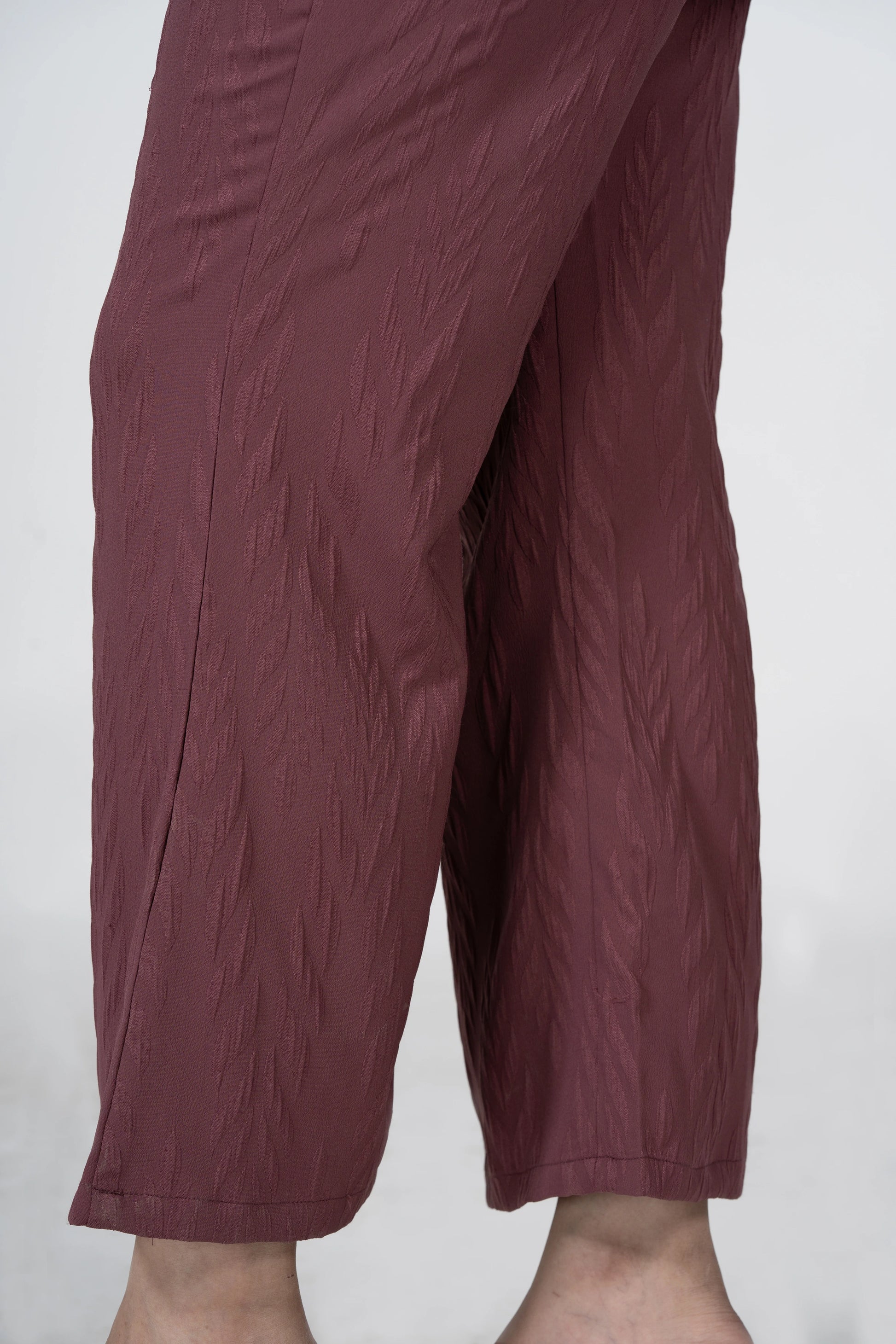 Evening wine – soft-texture co-ord set
