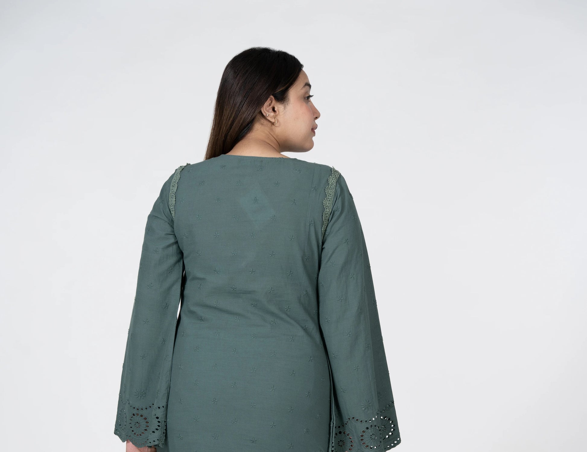 Classic grace – embroidered co-ord set